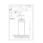 Светильник подвесной St luce SL567.553.01 PERCETTI