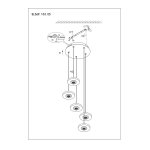 Светильник подвесной St luce SL569.103.05 VEDETTE