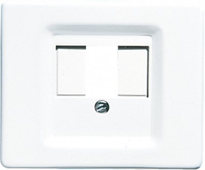 JUNG SL 500 Бел Крышка для TAE розетки (SL569TWW) JUNG SL 500 Бел Крышка для TAE розетки (SL569TWW)