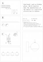 Светильник настенный бра St luce SL570.101.04 POLO