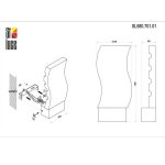 Светильник настенный St luce SL580.701.01 LUOGO