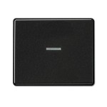 JUNG SL 500 Черный Клавиша 1-я с подсветкой (SL590KOSW)