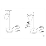 Настольная лампа St luce SL597.504.01 FANALE