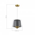 Светильник  светодиодный St luce SL6127.313.01 PANDORA