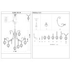 Люстра подвесная St luce SL659.303.04 FRUTTI