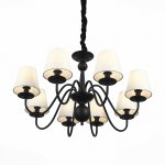 Люстра подвесная St luce SL684.403.08 NERO