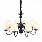 Люстра подвесная St luce SL684.403.08 NERO