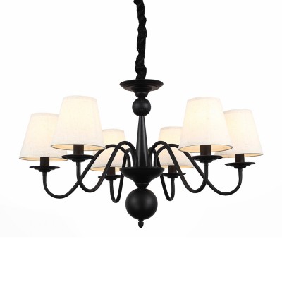 Люстра подвесная St luce SL684.403.06 NERO