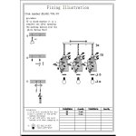 Светильник подвесной St luce SL692.703.03 ROSSETO
