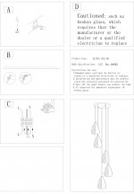 Люстра подвесная St luce SL704.103.05 Coulomb
