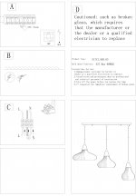Люстра подвесная St luce SL712.803.03 GENIO