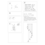 Люстра подвесная St luce SL712.803.09 GENIO