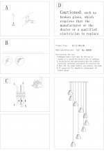 Люстра подвесная St luce SL712.803.09 GENIO