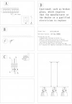 Люстра подвесная St luce SL714.043.03 ALETANTE