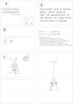 Светильник подвесной St luce SL714.403.01 ALETANTE