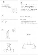 Люстра подвесная St luce SL714.403.03 ALETANTE