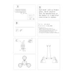 Люстра подвесная St luce SL714.403.03 ALETANTE