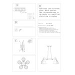 Люстра подвесная St luce SL714.403.05 ALETANTE