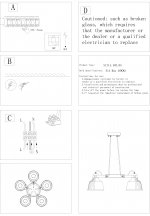 Люстра подвесная St luce SL714.403.05 ALETANTE