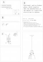 Светильник подвесной St luce SL714.443.01 ALETANTE