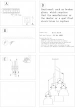 Люстра подвесная St luce SL714.443.05 ALETANTE