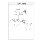 Люстра потолочная St luce SL717.502.03 ACINI