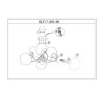 Люстра потолочная St luce SL717.502.06 ACINI