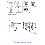 Светильник настенный бра St luce SL749.101.02 FASCINO