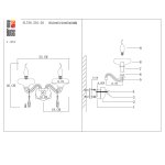 Светильник бра SL756.501.02 St luce BAMBOLINA