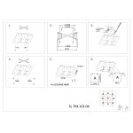 Люстра потолочная St luce SL794.102.04 INSOLITO