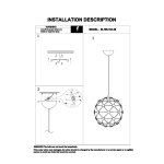 Люстра подвесная St luce SL796.103.48 UFO