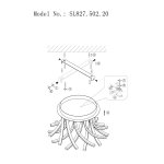 Люстра потолочная St luce SL827.502.20 FILIALI