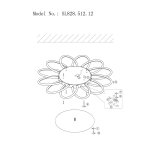 Люстра потолочная St luce SL828.512.12 CAMOMILLA