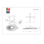 Люстра потолочная St luce SL836.502.24 GIRASOLE