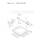 Люстра потолочная St luce SL838.502.08 INTERSEZIONE