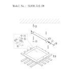 Люстра потолочная St luce SL838.512.08 INTERSEZIONE