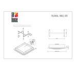 Люстра потолочная St luce SL844.502.03 ТORRES