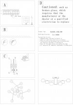 Люстра потолочная St luce SL854.102.09 GLIO
