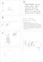Светильник настенный St luce SL855.101.01 LUCIDO
