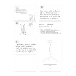 Светильник подвесной St luce SL856.103.03 GLITTER