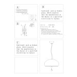 Светильник подвесной St luce SL856.403.03 GLITTER