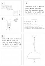 Подвесной светильник St luce SL856.803.03 GLITTER