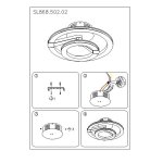 Люстра потолочная St luce SL868.502.02 CORONA