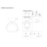 Светильник настенный бра St luce SL873.501.01 NANO