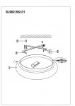 Светильник потолочный St luce SL902.552.01 ALBO