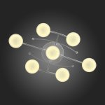 Люстра потолочная St luce SL921.502.07 RUGIADA