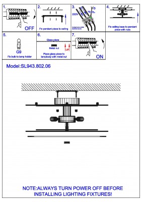Светильник St Luce SL943.802.06