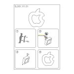 Светильник настенный St luce SL951.111.01 NUBE