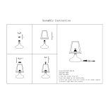 Настольная лампа St luce SL974.404.01 AMPOLLA