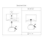 Настольная лампа St luce SL991.474.01 TABELLA